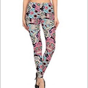 Sugar skull leggings!